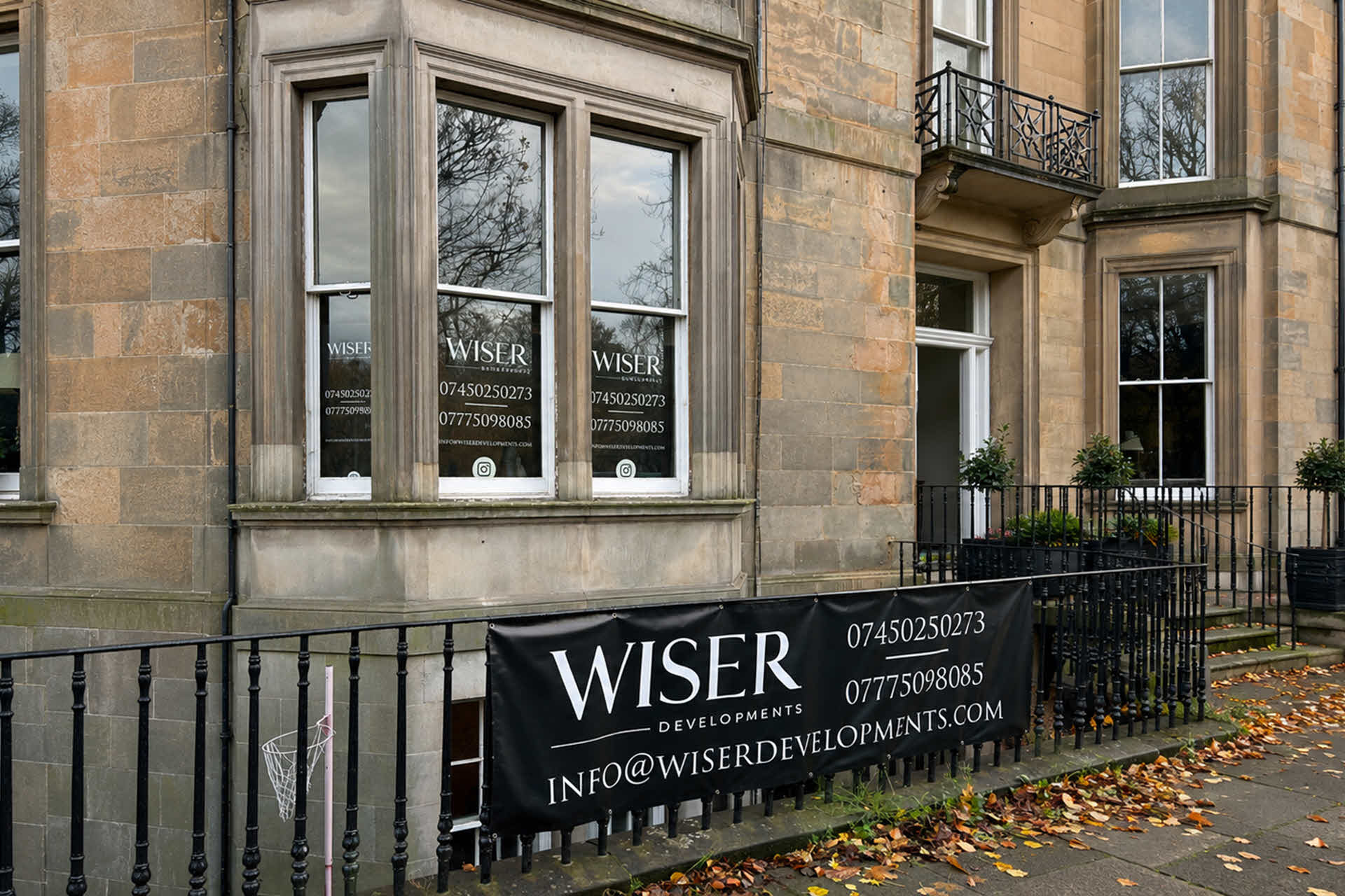 High quality home restorations in Edinburgh by Wiser Developments.